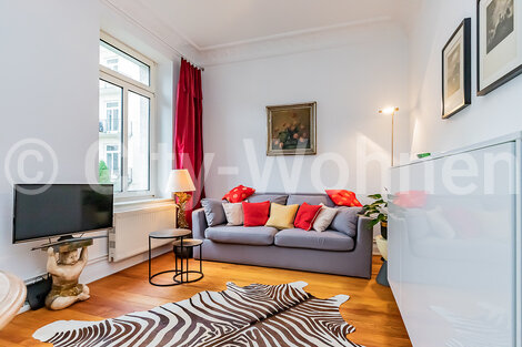 Alquilar apartamento amueblado en Hamburgo Hoheluft/Roonstraße. vivir y comer