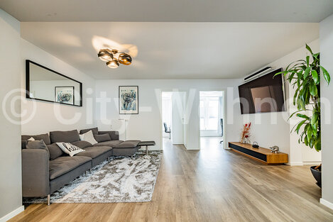 furnished apartement for rent in Hamburg Hohenfelde/Sechslingspforte. living