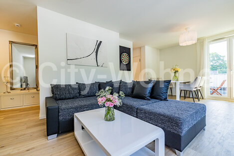 moeblierte Wohnung mieten in Hamburg Fuhlsbüttel/Hornkamp. 