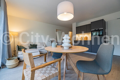 Alquilar apartamento amueblado en Hamburgo Winterhude/Jahnring. 