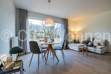 moeblierte Wohnung mieten in Hamburg Winterhude/Jahnring. 