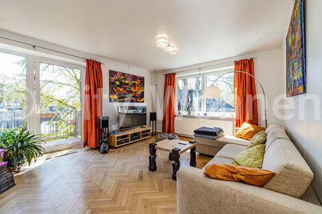 Alquilar apartamento amueblado en Hamburgo Ottensen/Philosophenweg. 