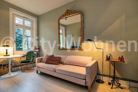 Alquilar apartamento amueblado en Hamburgo Winterhude/Geibelstraße. 