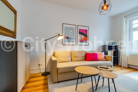 Alquilar apartamento amueblado en Hamburgo Eppendorf/Frickestraße. 