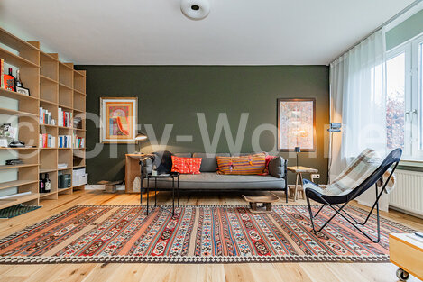 Alquilar apartamento amueblado en Hamburgo Groß Flottbek/Rethelstraße. 