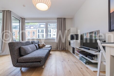 moeblierte Wohnung mieten in Hamburg Harvestehude/Mittelweg. 