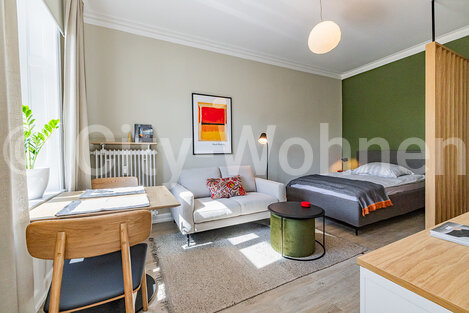 Alquilar apartamento amueblado en Hamburgo Borgfelde/Bürgerweide. 