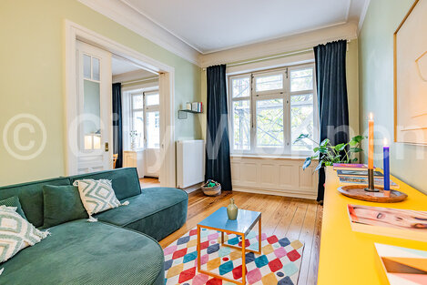 moeblierte Wohnung mieten in Hamburg Sternschanze/Susannenstraße. 