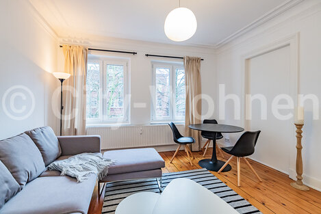 moeblierte Wohnung mieten in Hamburg Eppendorf/Knauerstraße. 
