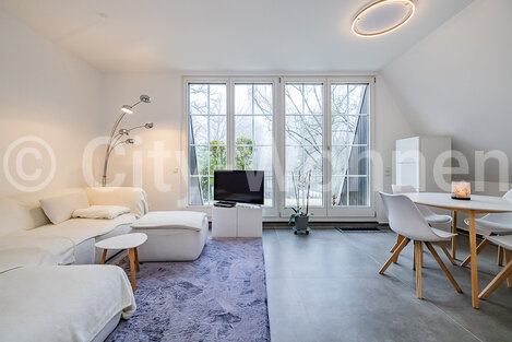 moeblierte Wohnung mieten in Hamburg Blankenese/Rissener Landstraße. 