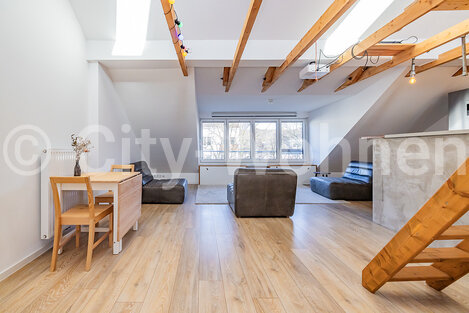 furnished apartement for rent in Hamburg Eimsbüttel/Grundstraße. 