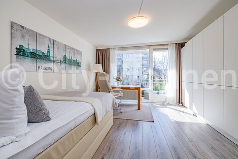 furnished apartement for rent in Hamburg Winterhude/Bussestraße. 