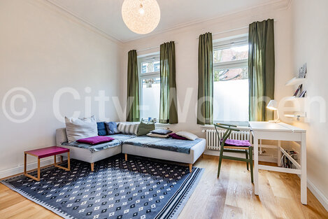 moeblierte Wohnung mieten in Hamburg Altona/Schomburgstraße.