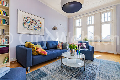 Alquilar apartamento amueblado en Hamburgo Hohenfelde/Güntherstraße.