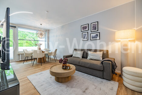 furnished apartement for rent in Hamburg Groß Borstel/Borsteler Chaussee. 