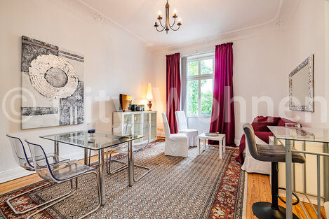 Alquilar apartamento amueblado en Hamburgo Uhlenhorst/Zimmerstraße. 