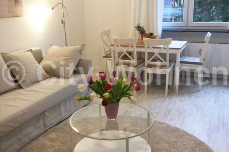 moeblierte Wohnung mieten in Hamburg Bahrenfeld/Von-Sauer-Straße. 