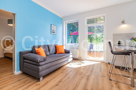 Alquilar apartamento amueblado en Hamburgo Groß Flottbek/Ohnsorgweg. 