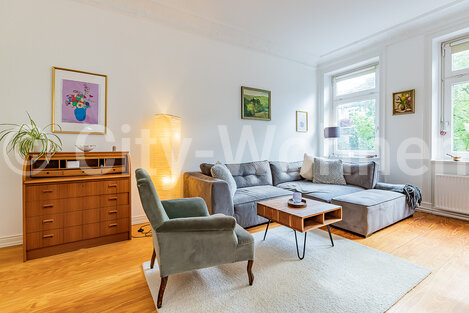 moeblierte Wohnung mieten in Hamburg Eimsbüttel/Sillemstraße. 