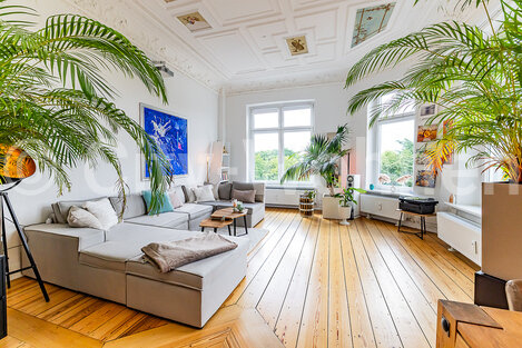 moeblierte Wohnung mieten in Hamburg Rotherbaum/An der Verbindungsbahn. 