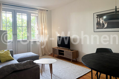 Alquilar apartamento amueblado en Hamburgo Harvestehude/Isestraße. 