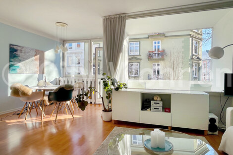 furnished apartement for rent in Hamburg Eimsbüttel/Grädenerstraße. 