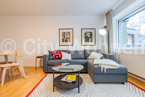 furnished apartement for rent in Hamburg Alsterdorf/Sportallee.