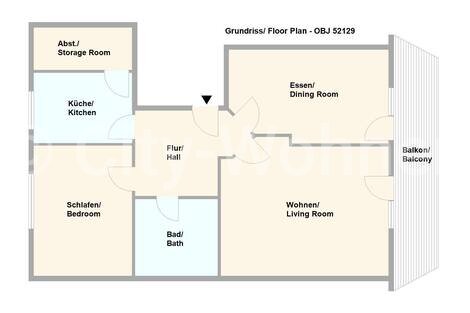furnished apartement for rent in Hamburg Poppenbüttel/Am Bronzehügel. 