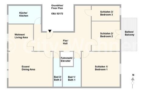 furnished apartement for rent in Hamburg Harvestehude/Hochallee. 