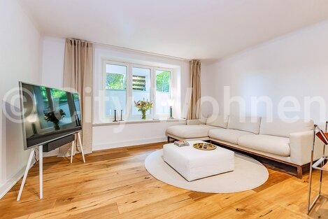 furnished apartement for rent in Hamburg Rotherbaum/Hallerstraße.