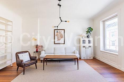 furnished apartement for rent in Hamburg St. Georg/Bremer Reihe. 