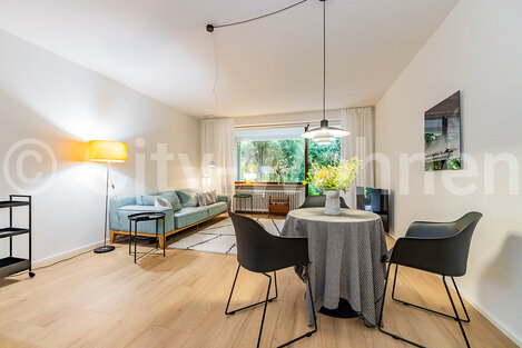 Alquilar apartamento amueblado en Hamburgo Blankenese/Am Klingenberg. 