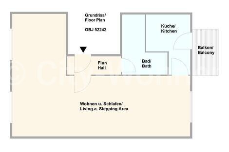 furnished apartement for rent in Hamburg Barmbek/Schwalbenstraße. 
