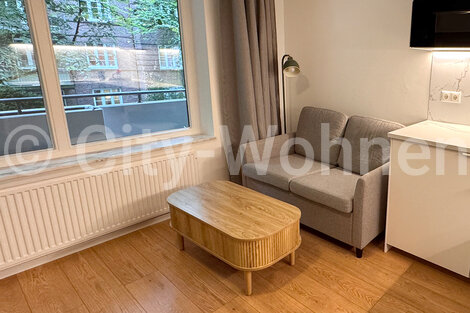 moeblierte Wohnung mieten in Hamburg Uhlenhorst/Schenkendorfstraße. 