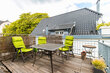Alquilar apartamento amueblado en Hamburgo Eppendorf/Erikastraße.  terraza en la azotea 5 (pequ)