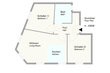 moeblierte Wohnung mieten in Hamburg Ottensen/Am Felde. Grundriss 2 (klein)