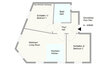 Alquilar apartamento amueblado en Hamburgo Ottensen/Am Felde.  plano 2 (pequ)