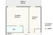 moeblierte Wohnung mieten in Hamburg Hafencity/Am Dalmannkai.  Grundriss 2 (klein)