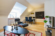 furnished apartement for rent in Hamburg Harvestehude/Brahmsallee.  living & dining 15 (small)