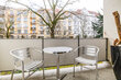 moeblierte Wohnung mieten in Hamburg Winterhude/Eppendorfer Stieg. Balkon 4 (klein)