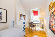 moeblierte Wohnung mieten in Hamburg Harvestehude/Alsterchaussee.  2. Schlafzimmer 6 (klein)