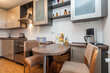 Alquilar apartamento amueblado en Hamburgo Winterhude/Semperstraße.  comedor 3 (pequ)