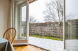 Alquilar apartamento amueblado en Hamburgo Eppendorf/Husumer Straße.  balcón 2 (pequ)