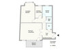 furnished apartement for rent in Hamburg Winterhude/Dorotheenstraße. floor plan 2 (small)