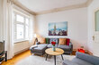 furnished apartement for rent in Hamburg Ottensen/Hahnenkamp.  living room 11 (small)