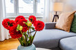 furnished apartement for rent in Hamburg Ottensen/Hahnenkamp.  living room 10 (small)