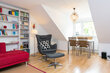 furnished apartement for rent in Hamburg Ottensen/Rolandswoort.  living room 12 (small)