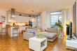 furnished apartement for rent in Hamburg Hafencity/Am Sandtorpark.  living area 5 (small)