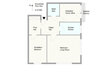 furnished apartement for rent in Hamburg Pöseldorf/Böhmersweg.  floor plan 2 (small)