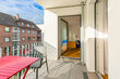 moeblierte Wohnung mieten in Hamburg Stellingen/Privatweg.  Balkon 4 (klein)